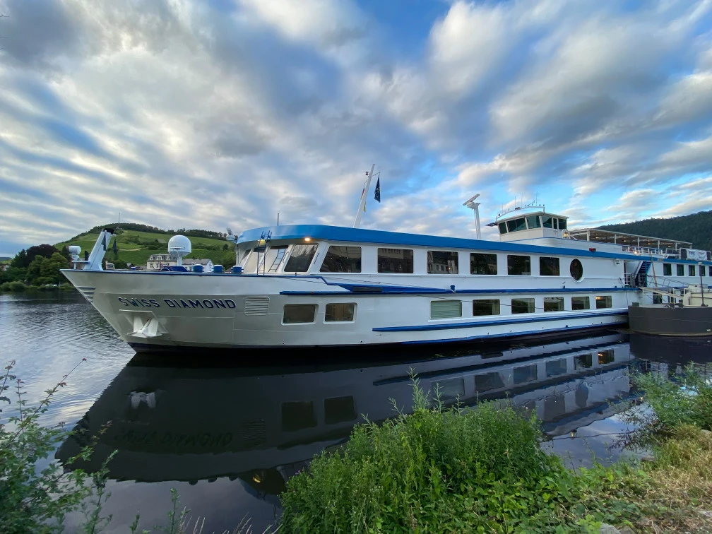 die MS-SWISS-DIAMOND mit Culanttours Kreuzfahrten